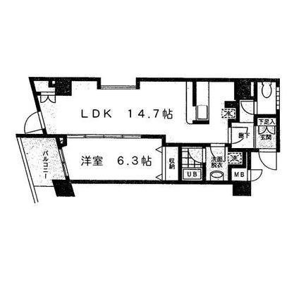東京都新宿区西早稲田２丁目 賃貸マンション 1LDK