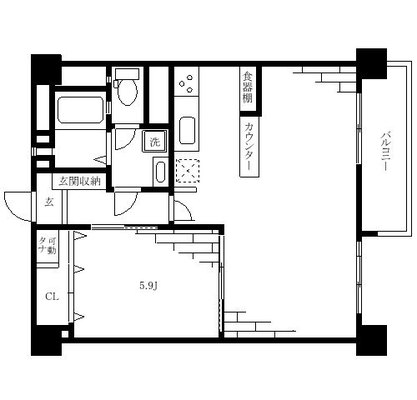 西武新宿線 マンション 1LDK