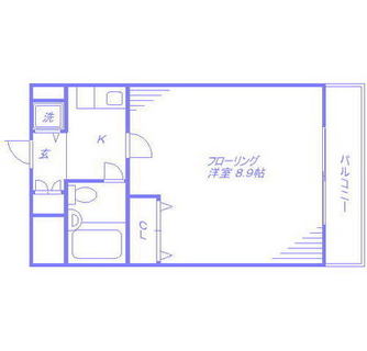 東京都新宿区高田馬場３丁目 賃貸マンション 1K