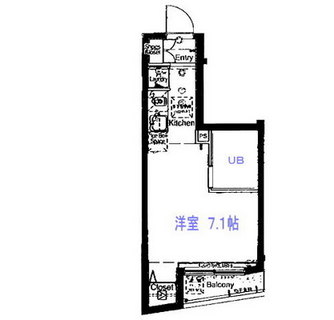 東京都新宿区上落合１丁目 賃貸マンション 1R