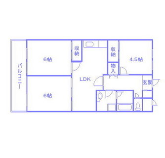 東京都新宿区歌舞伎町２丁目 賃貸マンション 3LDK