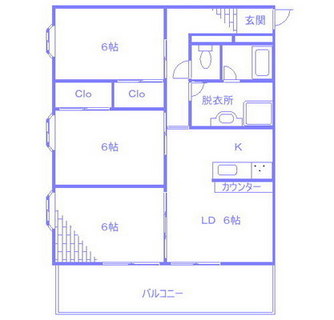 東京都杉並区井草１丁目 賃貸マンション 3LDK