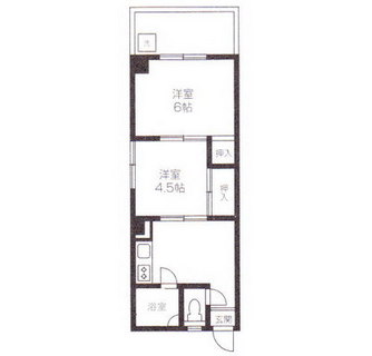 東京都練馬区関町北２丁目 賃貸マンション 2DK