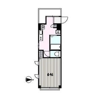 東京都中野区大和町１丁目 賃貸マンション 1K