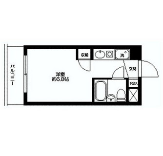 東京都中野区上高田２丁目 賃貸マンション 1R