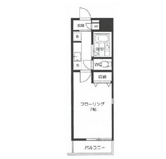 東京都中野区上鷺宮１丁目 賃貸マンション 1K