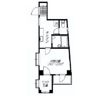 東京都新宿区下落合４丁目 賃貸マンション 1SK