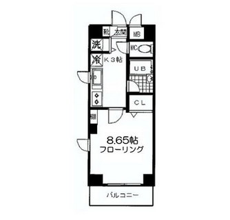 東京都新宿区高田馬場３丁目 賃貸マンション 1K