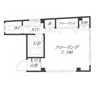 東京都中野区沼袋４丁目 賃貸マンション 1R