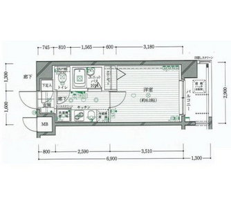 東京都中野区江古田２丁目 賃貸マンション 1K