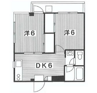 東京都新宿区上落合３丁目 賃貸マンション 2DK