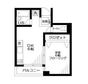 東京都中野区新井２丁目 賃貸マンション 1DK