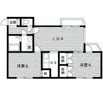 東京都新宿区上落合１丁目 賃貸マンション 2LDK