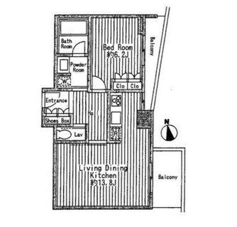 東京都新宿区西早稲田２丁目 賃貸マンション 1LDK