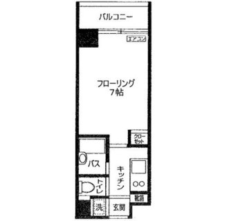 東京都新宿区高田馬場１丁目 賃貸マンション 1K