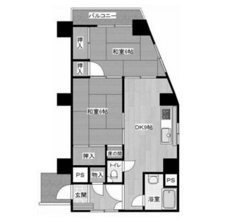 東京都新宿区高田馬場４丁目 賃貸マンション 2DK