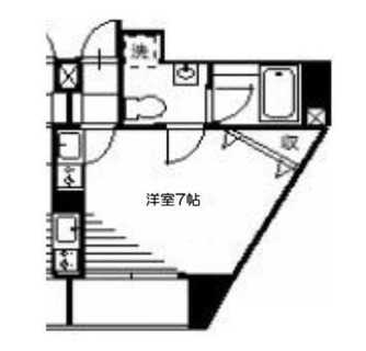 東京都新宿区下落合４丁目 賃貸マンション 1R