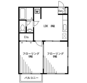 東京都新宿区高田馬場４丁目 賃貸アパート 2LDK