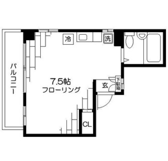 東京都中野区新井５丁目 賃貸マンション 1R