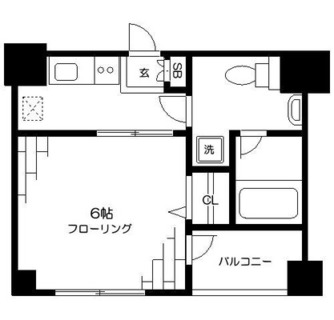 東京都新宿区下落合４丁目 賃貸マンション 1K