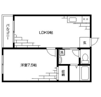 東京都中野区上高田２丁目 賃貸マンション 1LDK