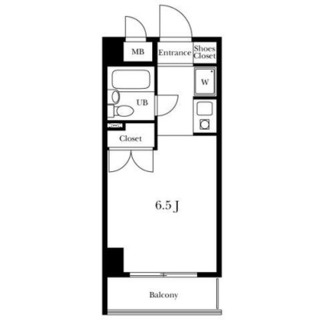 東京都中野区上高田２丁目 賃貸マンション 1R