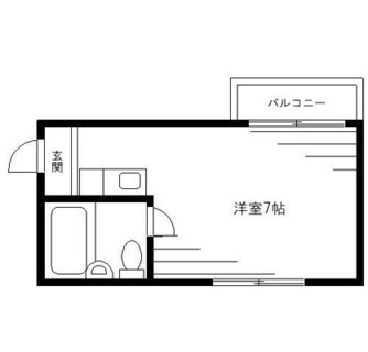 東京都中野区上高田２丁目 賃貸マンション 1R