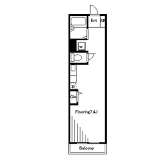 東京都新宿区中落合２丁目 賃貸マンション 1R