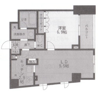 東京都中野区松が丘２丁目 賃貸マンション 1LDK