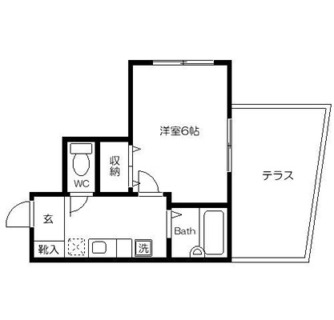 東京都中野区上高田３丁目 賃貸マンション 1K