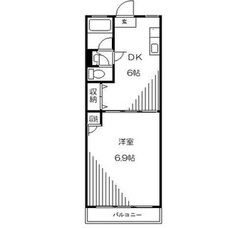 東京都新宿区上落合１丁目 賃貸マンション 1DK