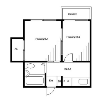 東京都豊島区高田３丁目 賃貸マンション 2K