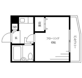 東京都中野区松が丘２丁目 賃貸マンション 1K