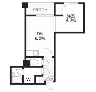 東京都新宿区下落合３丁目 賃貸マンション 1DK