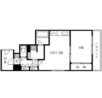 東京都新宿区中落合３丁目 賃貸マンション 1DK