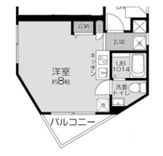 東京都新宿区上落合２丁目 賃貸マンション 1R