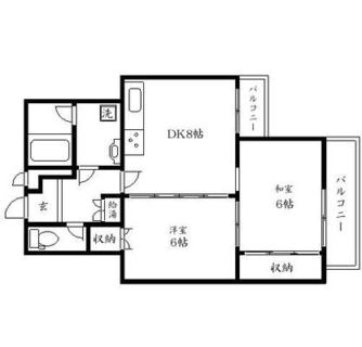 東京都新宿区高田馬場４丁目 賃貸マンション 2DK