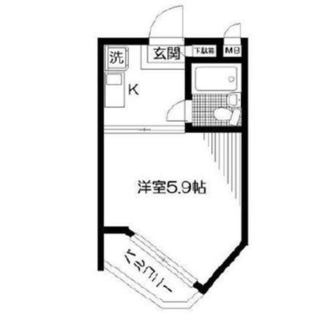 東京都杉並区下井草４丁目 賃貸マンション 1K