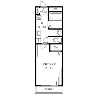 東京都中野区上高田３丁目 賃貸マンション 1K