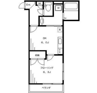 東京都中野区上高田５丁目 賃貸マンション 1DK