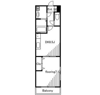 東京都中野区新井５丁目 賃貸マンション 1LDK