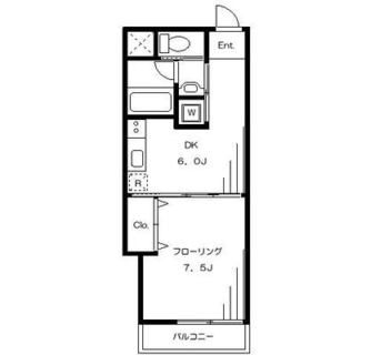 東京都中野区新井４丁目 賃貸マンション 1DK