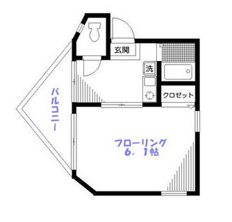 東京都中野区江古田２丁目 賃貸マンション 1K