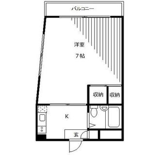 東京都新宿区上落合３丁目 賃貸マンション 1K