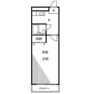 東京都中野区新井５丁目 賃貸マンション 1K