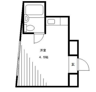 東京都中野区上高田２丁目 賃貸マンション 1R