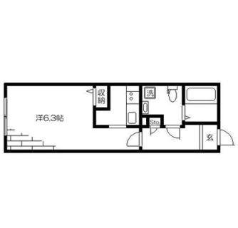 東京都練馬区中村南３丁目 賃貸マンション 1R