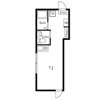 東京都新宿区下落合２丁目 賃貸マンション 1R