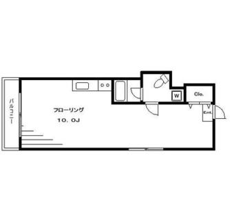 東京都新宿区百人町４丁目 賃貸マンション 1R