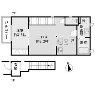 東京都中野区上高田５丁目 賃貸アパート 1LDK